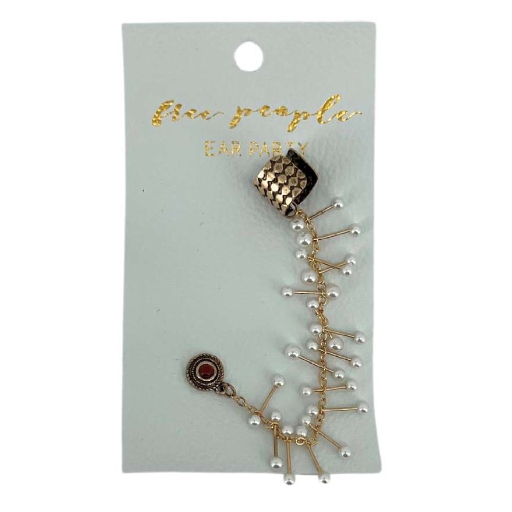 Free People | Women's Ear Party Ear Cuff | One Size | Gold